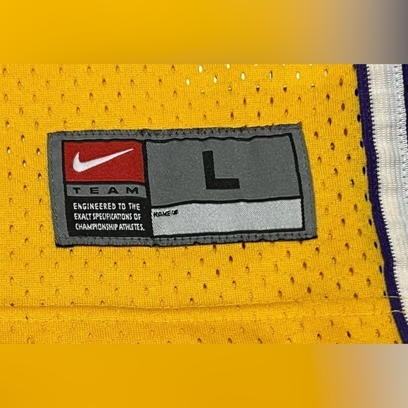 Rick Fox Los Angeles Lakers Nike Basketball Jersey - Picture 10 of 11